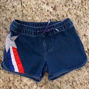 Cat & Jack Cotton 4th of July Shorts, Girls 4/5